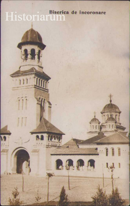 HST CP141 Carte poștală Biserica de &Icirc;ncoronare Alba Iulia