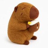 Cumpara ieftin Capybara Plus Jucarie pufoasa de 30 cm cu cana, super moale si adorabila
