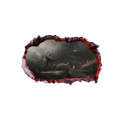 Sticker decorativ cu Dinozauri, 85 cm, 4433ST-1