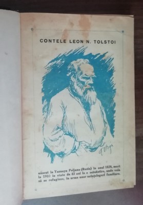 myh 50f - Leon N Tolstoi - Sonata Kreutzer - editie interbelica foto