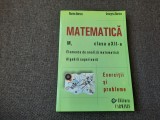 MATEMATICA CLASA A XII CULEGERE DE EXERCITII SI PROBLEME BURTEA-2001-RF22/4