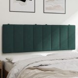 Cumpara ieftin Pernă tăblie de pat, verde, 120 cm, catifea