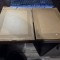 Lot vintage de 2 tablouri lucrate in lemn