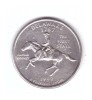 Moneda SUA 25 centi/quarter dollar 1999 D, Delaware 1787, stare buna, curata, America de Nord, Cupru-Nichel