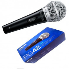 Microfon profesional voce Shure PG48 Dinamic Cardioid