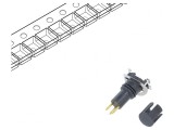 Conector M8 Tată 3 PIN pentru PCB 3A 60V