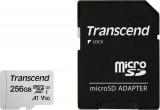 Card de memorie Transcend USD300S, 256 GB, UHS-I U3, A1, microSD, cu Adaptor SD