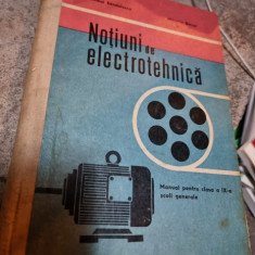 Notiuni de electrotehnica - Mihai Sandulescu