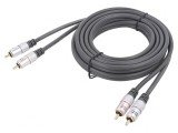 Cablu RCA 3m Negru x2, Prolink