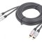 Cablu RCA 3m Negru x2