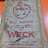 Micul instructor pentru conservarea alimentelor prin aparatele de sterilizare marca Weck