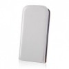 Husa Flip Deluxe iPhone 6, Alb, Protectie Premium
