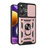 Husa pentru Xiaomi Poco F6 - Techsuit CamShield Series - Rose Gold