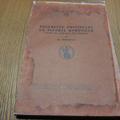 DOCUMENTE PRIVITOARE LA ISTORIA ROMANILOR -SIMANCAS - Al. Cioranescu -1940, 393p