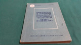 CARACTERISITICLE ȘI &Icirc;NTREȚINEREA MECANISMELOR ȘI SISTEMELOR TRACTOARELOR /1957