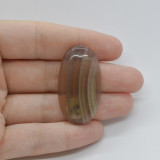 Cabochon fluorit galben 38x21x6mm c96