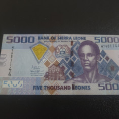 Bancnota 5000 leones 2021-Sierra Leone