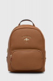 U.S. Polo Assn. rucsac femei, culoarea maro, mic, neted, U.S. Polo Assn.