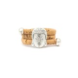 Cumpara ieftin Inel reglabil din pluta Buddha