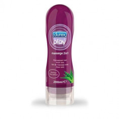 Lubrifiant Durex Play Massage 2 in 1 Aloe Vera, 200ml foto