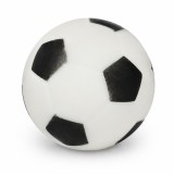 Jucărie Minge de Fotbal pentru C&acirc;ini, Alb-Negru