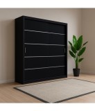 Dulap Negru 220cm, 210cm inaltime. Transport Gratuit