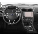 Folie Protectie Display Navigatie, Duragon, Ford Mondeo 2019+, silicon Mat, Anti-zgarieturi, Anti-amprenta, Kit instalare
