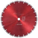Disc diamantat de taiere cu turbo, otel, 300 mm