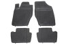 Set covorase auto din cauciuc CITROEN C4 (LA/LC), 10.2004-12.2010; C4 (B7), 09.2010-, Peugeot 307 (3 ), 03.2001-09.2007, presuri tip tavita, negru; e
