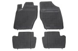 Set covorase auto din cauciuc CITROEN C4 (LA/LC), 10.2004-12.2010; C4 (B7), 09.2010-, Peugeot 307 (3 ), 03.2001-09.2007, presuri tip tavita, negru; e