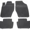 Set covorase auto din cauciuc CITROEN C4 (LA/LC), 10.2004-12.2010; C4 (B7), 09.2010-, Peugeot 307 (3 ), 03.2001-09.2007, presuri tip tavita, negru; e