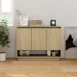 Servanta Gossi Stejar Sonoma 97x31x75 cm PAL Comoda TV Living Hol