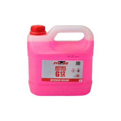 Antigel preparat MTR G12 rosu 3 litri foto