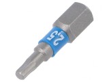 Capăt de şurubelniţă imbus HEX 2,5mm 25mm BiTorsion