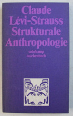 STRUKTURALE ANTHROPOLOGIE von CLAUDE LEVI - STRAUSS , 1967 foto