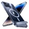 Husa iPhone 15 Pro Torras Pstand MagSafe, transparenta