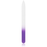 Diva &amp; Nice Cosmetics Accessories File pila de unghii din sticla mare Violet 1 buc