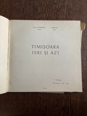 Timisoara ieri si azi (album) foto