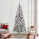 vidaXL Brad de Crăciun artificial cu ramuri articulare 240 cm PVC 3395619