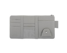 Organizator pentru parasolarul auto, Aexya, gri foto