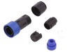 Conector Circular Tată 2 Pini BULGIN Buccaneer 4000 IP68 Poliamidă