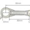 Biela cap compresor de aer aluminiu 12*22*85mm CH055