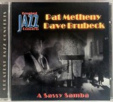 Pat Metheny, Dave Brubeck &lrm;&ndash; A Sassy Samba NM / NM cd muzica jazz TimCz Cehia 2001