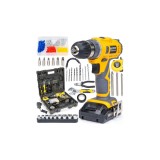 Masina de gaurit cu acumulator 20V 100 accesorii, Powermat