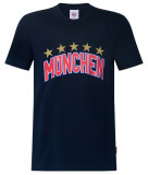 Bayern M&uuml;nchen tricou de bărbați navy - M