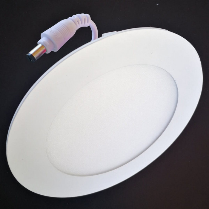 Spot Led Slim Rotund Incastrat 6w fi118 6400k