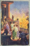 AD 271 C. P. VECHE -QUO VADIS ?- NERO DELIGHTING AT THE SIGHT OT THE FIRE-PATATA