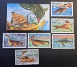 Sahara Occidentală (1994) - Serie completă Timbre + Coliță "Reptile Marine Preistorice " (Obliterat / Ștampilat) VRT1