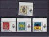 ROMANIA 2008 LP 1816 INSEMNE HERALDICE ROMANESTI SERIE CU TABS MNH, Nestampilat