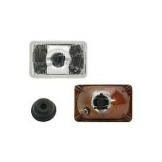 Far Audi 200; 1977-1984; Mitsubishi L300 1990-1993, tip bec H4+T4W; 106x165mm rectangular cu bec de pozitie, partea stanga= dreapta